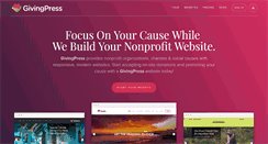 Desktop Screenshot of givingpress.com